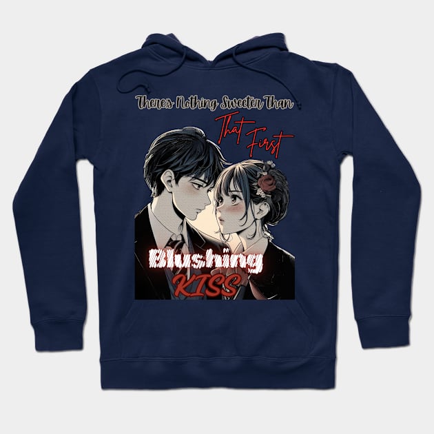 There's Nothing Sweeter Than That First Blushing Kiss Hoodie by GeekGirlsBazaar